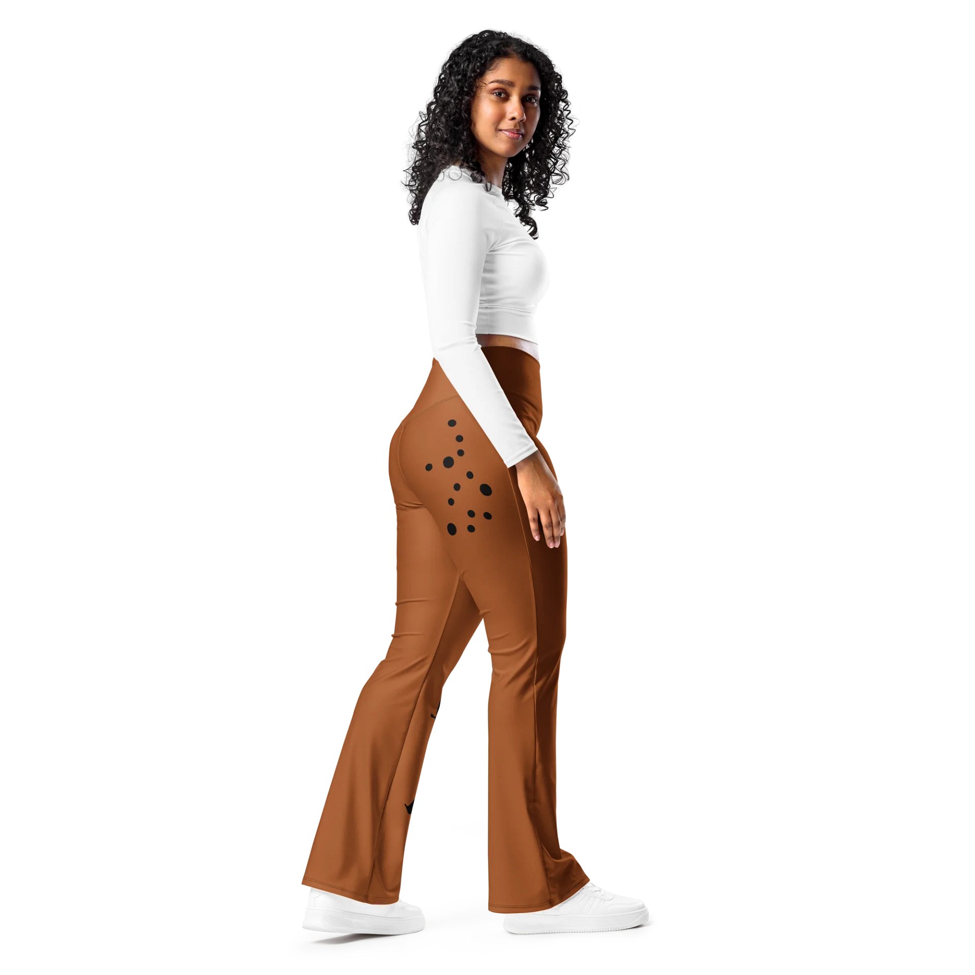 Celestial Virgo All-Over Flare Leggings product image (9)