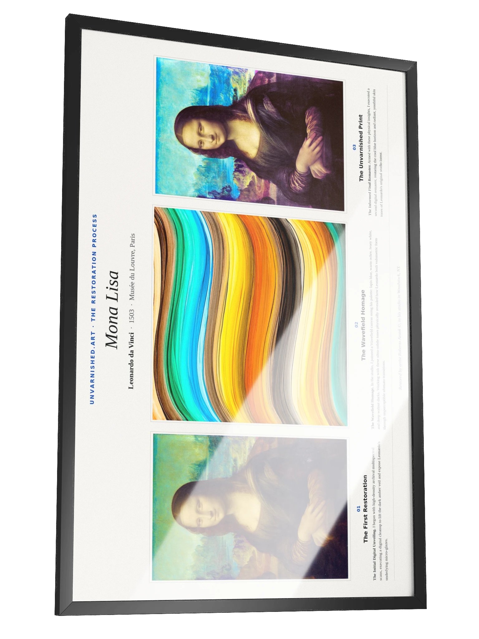 Mona Lisa — Framed Process Poster product image (2)