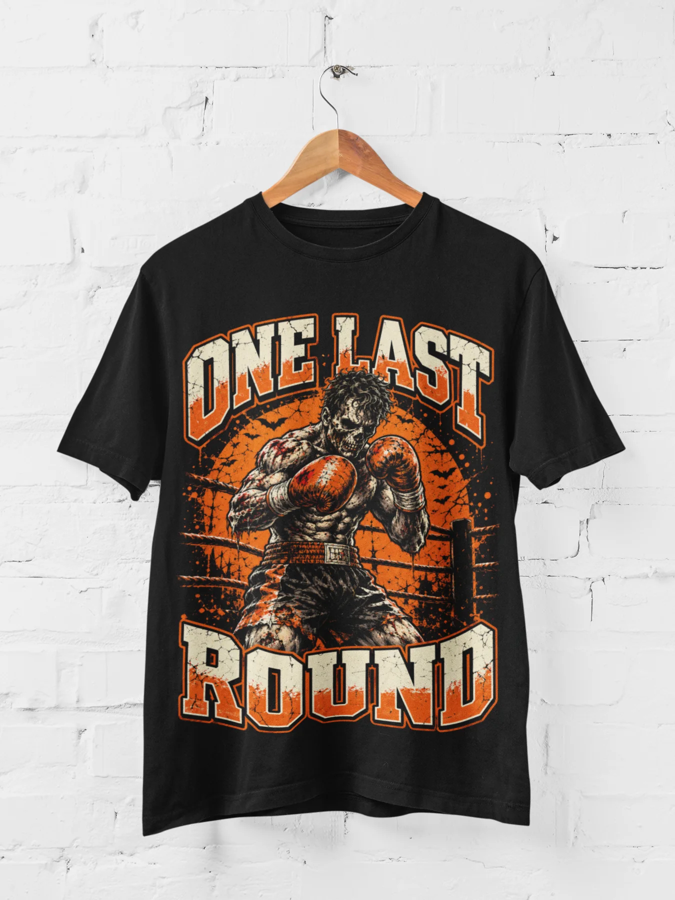 Zombie Boxing Halloween Tee product image (1)