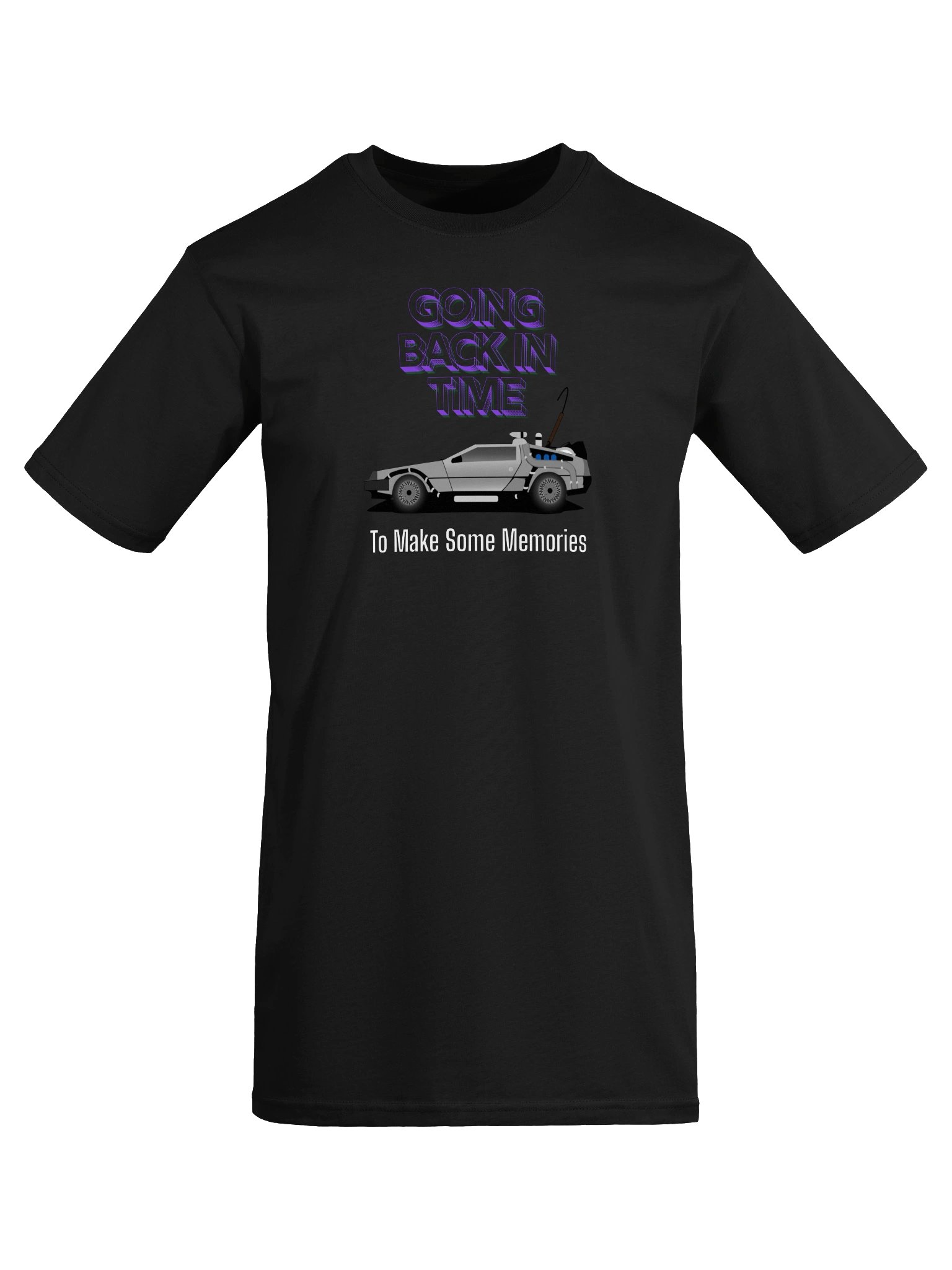 Black Back In Time Tee product image (5)