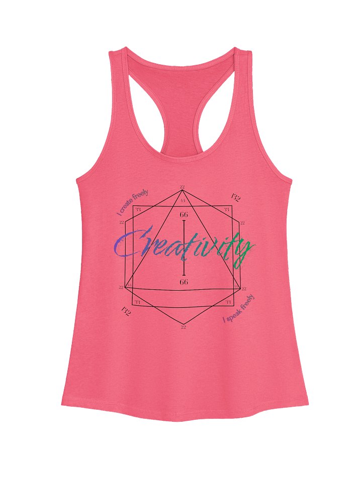 Creativity 132 Vibrational Tank (purple to green) product image (1)