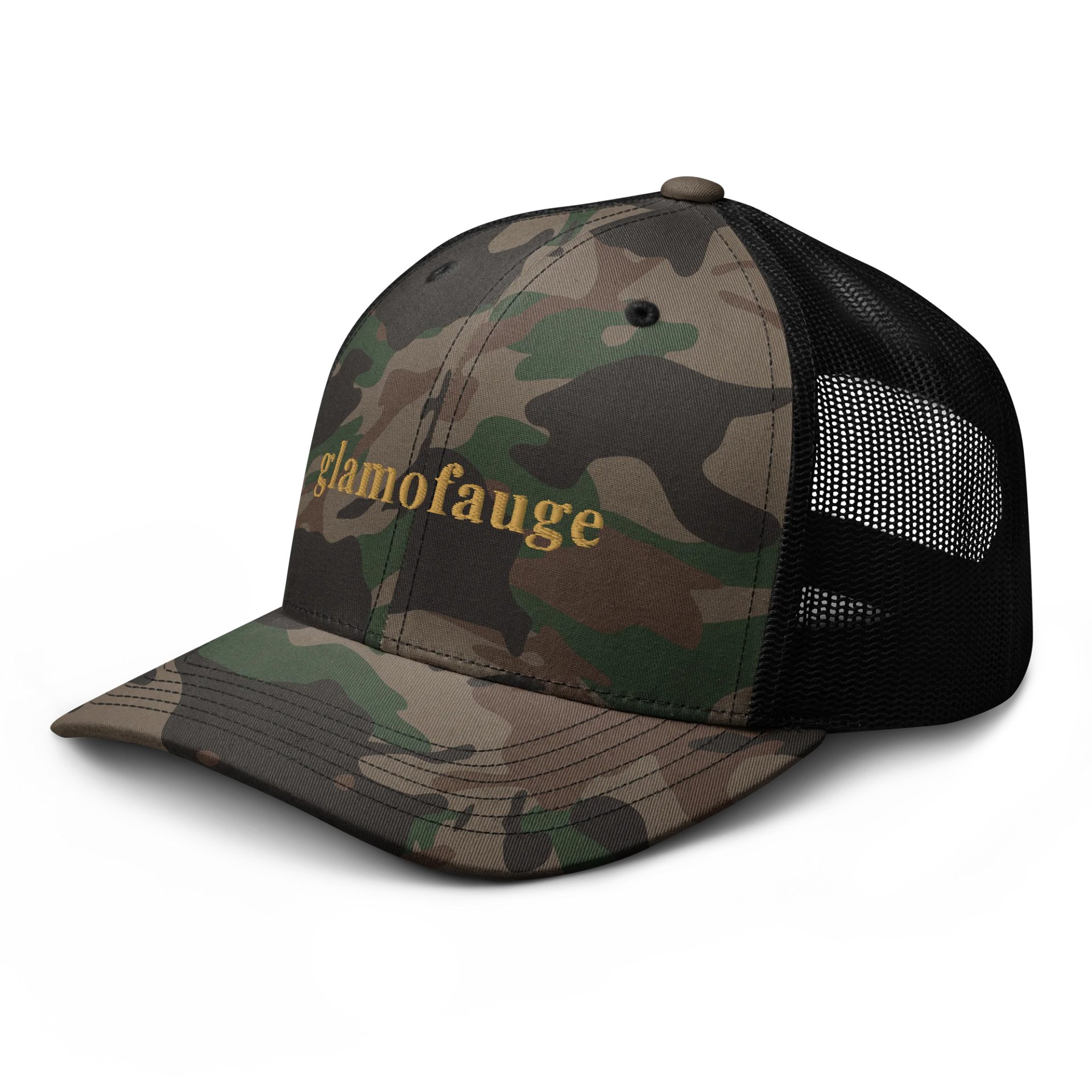 Glamofauge Camo Trucker Hat product image (6)