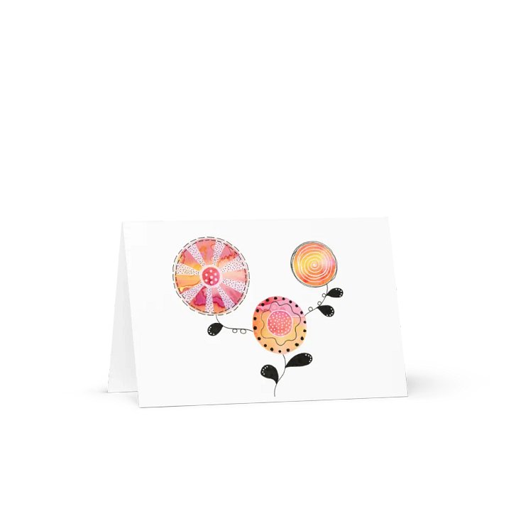 Whimsical Blooms Greeting Card product image (1)