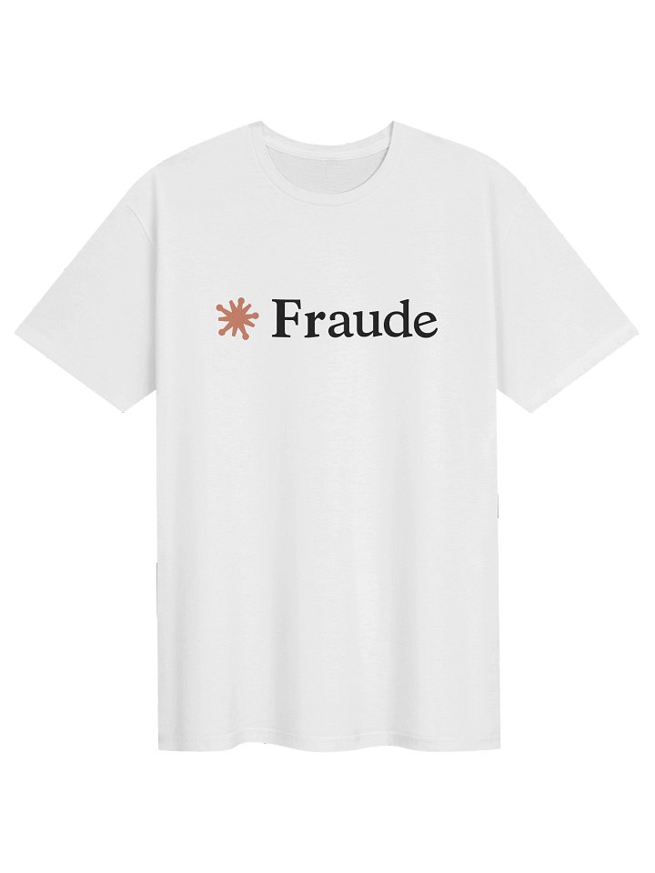 Fraude White T-Shirt product image (1)