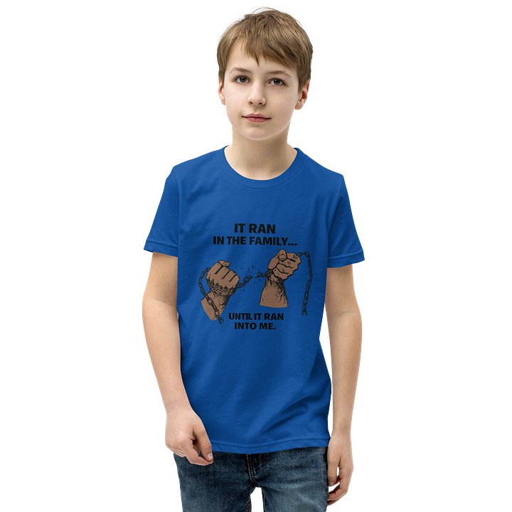 It Ran Into Me for kids Tee From The Generational Shift Collection Breaking cycles. Redefining legacy. product image (1)