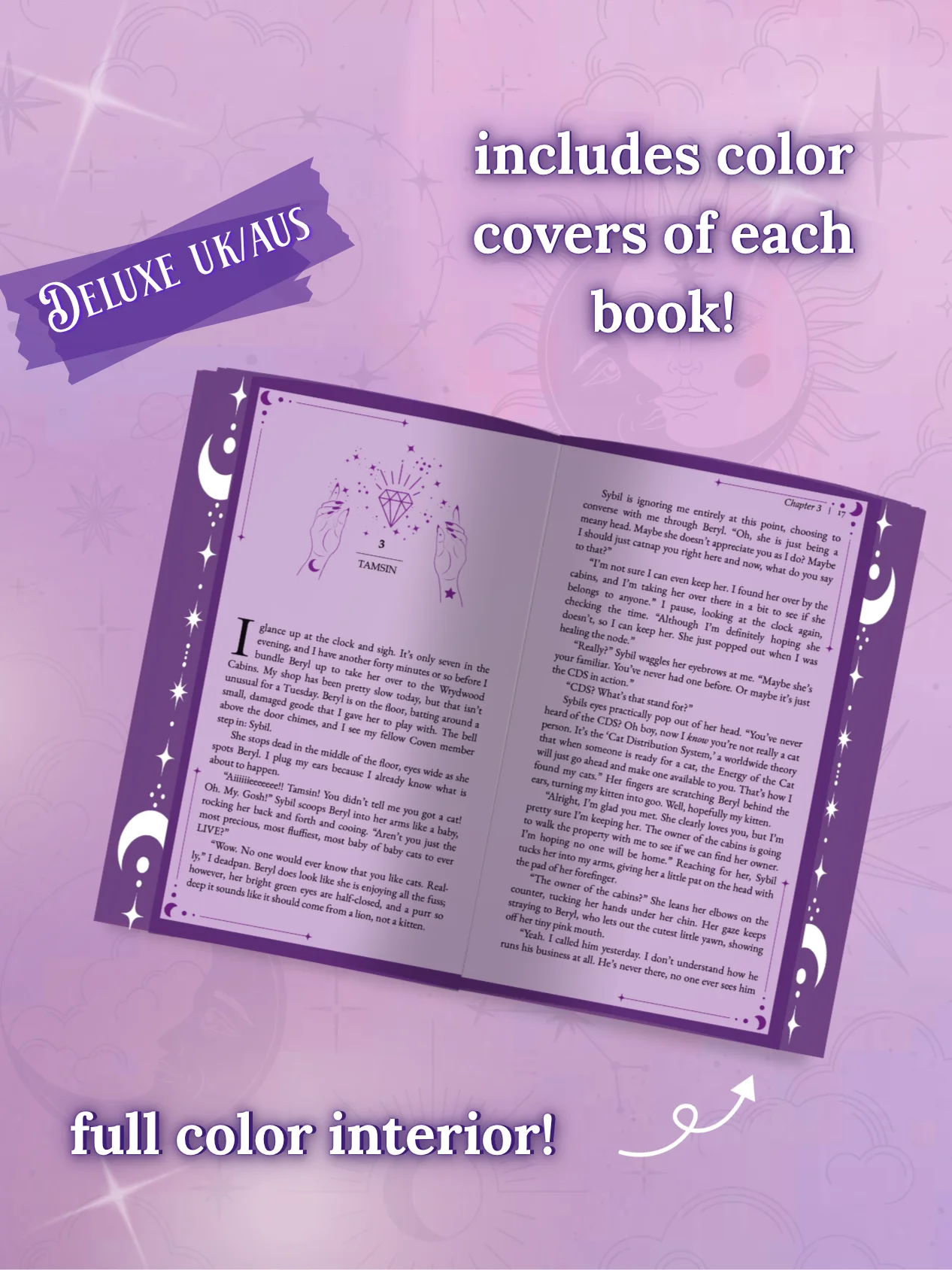 UK/AUS PREORDER Deluxe Signed "The Crescent Coven: The Complete Collection, Books 1-5" Paperback + Bookmark product image (2)