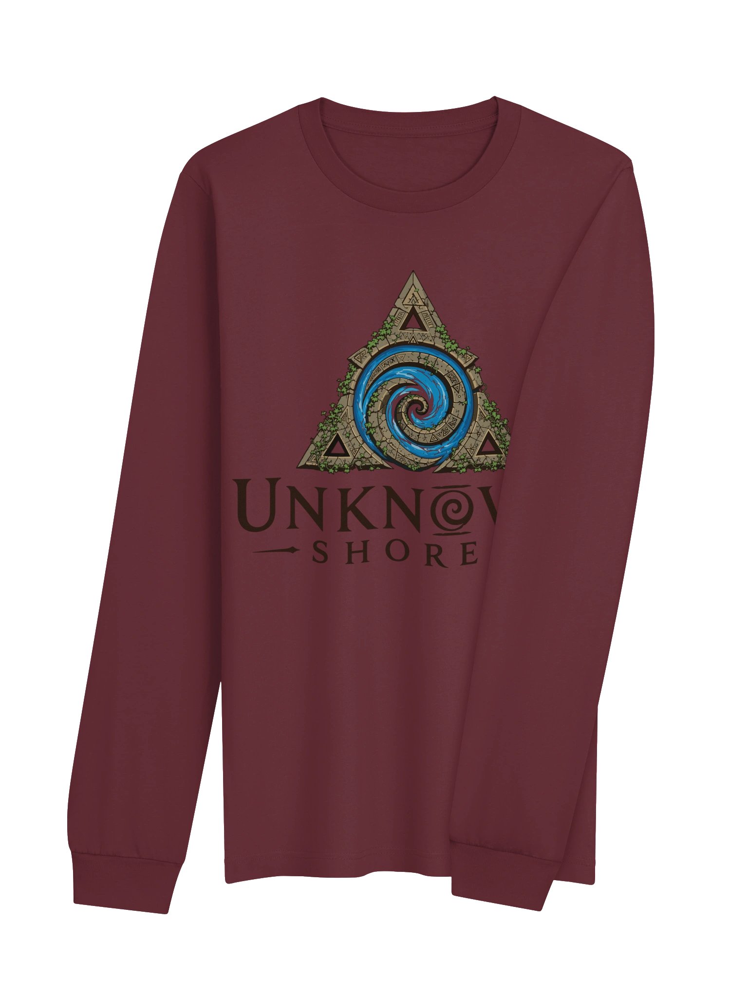 Unknown Shores Vortex Logo Long Sleeve Tee product image (27)