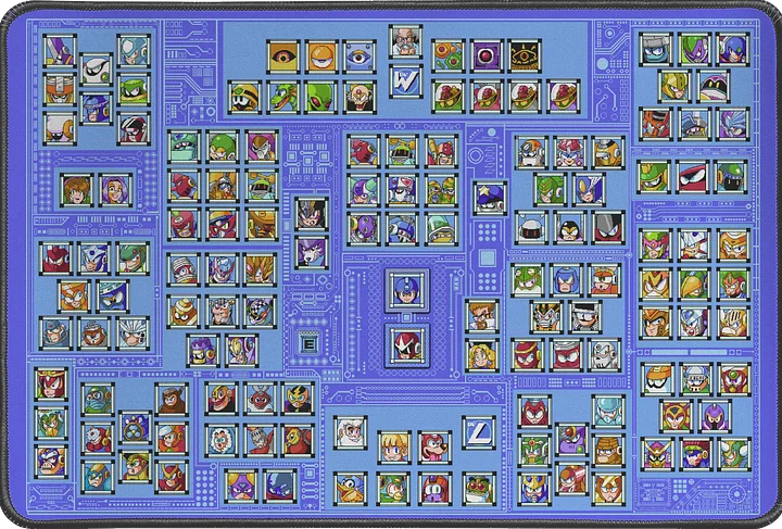 Megaman Motherboard: Get Equipped Desk Mat product image (1)