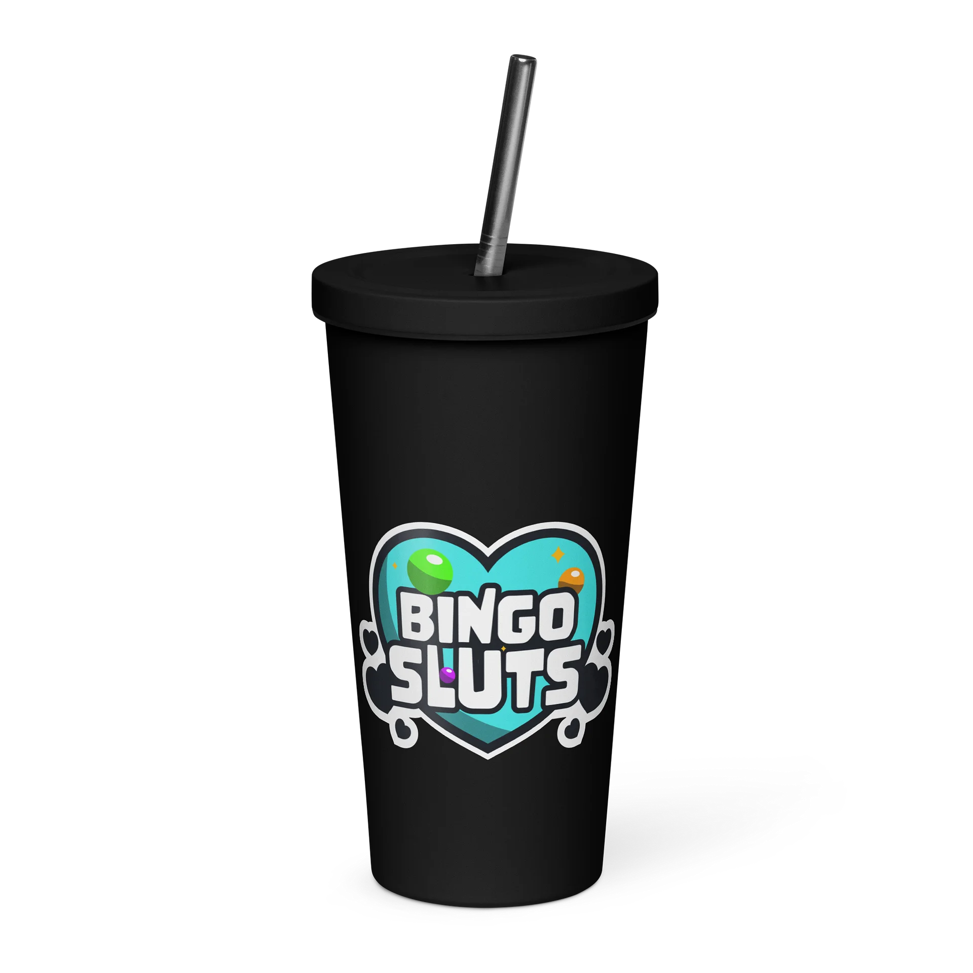 BINGO SLUTS INSULATED TUMBLER AQUA product image (1)