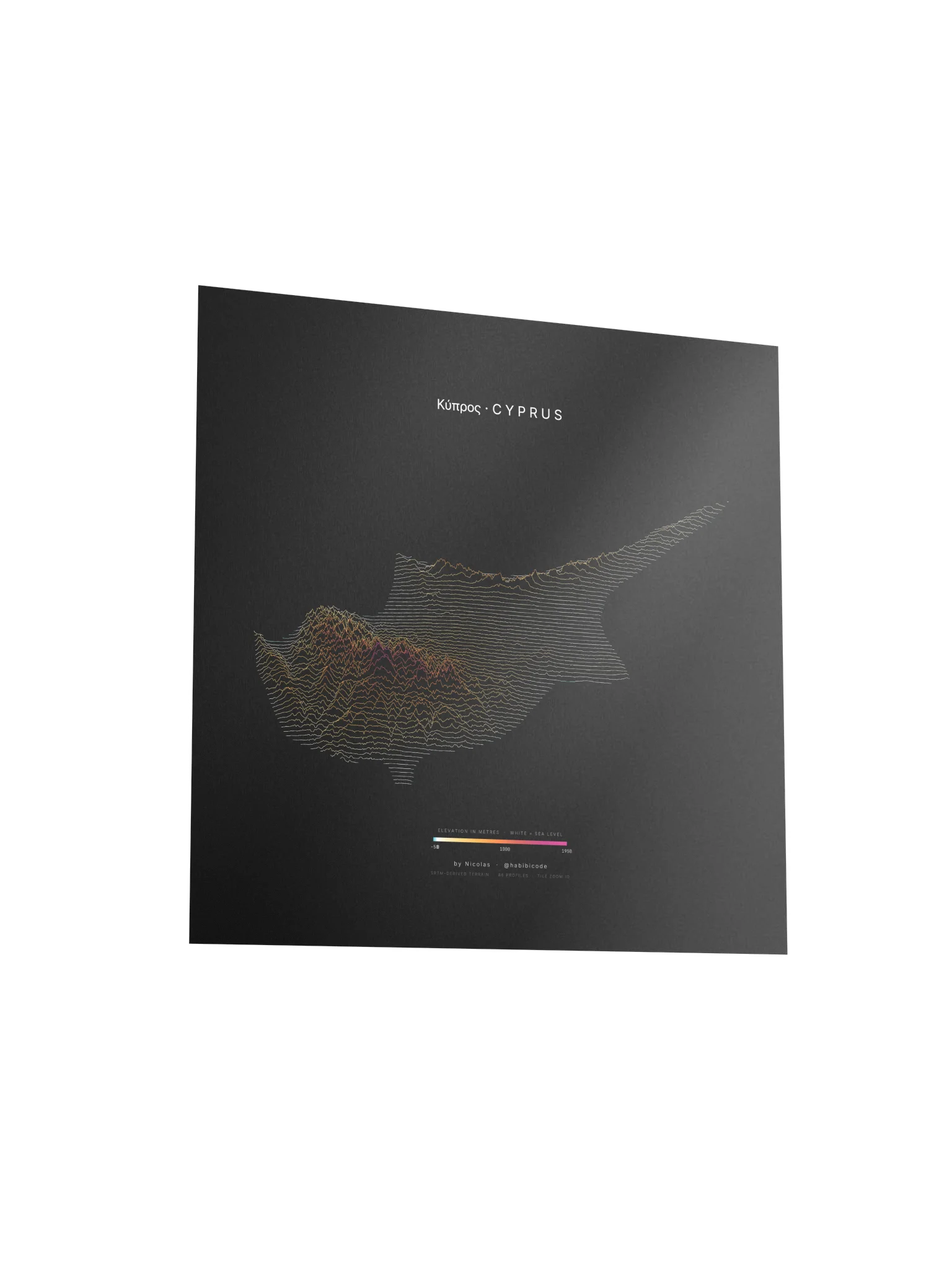 Ridgeline Poster - Cyprus product image (3)