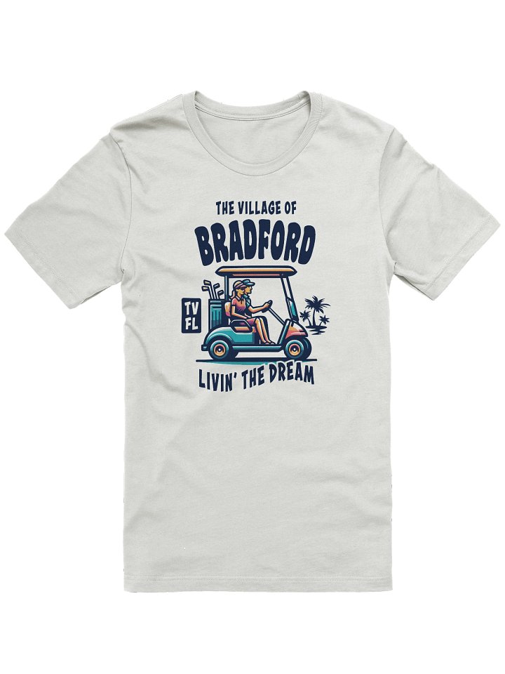 The Village of Bradford TV FL Golf Cart Design T-Shirt product image (7)