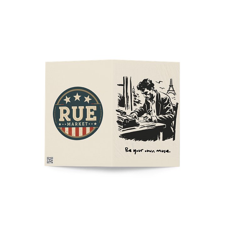 Be Your Own Muse Paris Greeting Card product image (4)