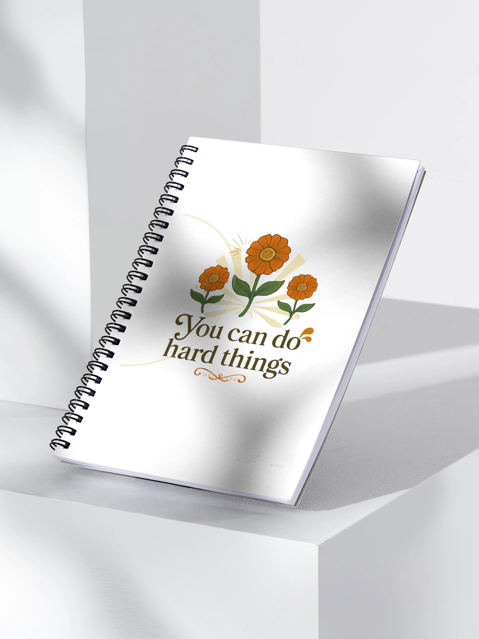 "You Can Do Hard Things" Notebook product image (3)