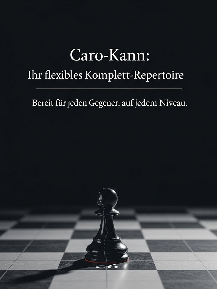 Caro-Kann: Ihr flexibles Komplett-Repertoire – Bereit für jeden Gegner, auf jedem Niveau product image (1)