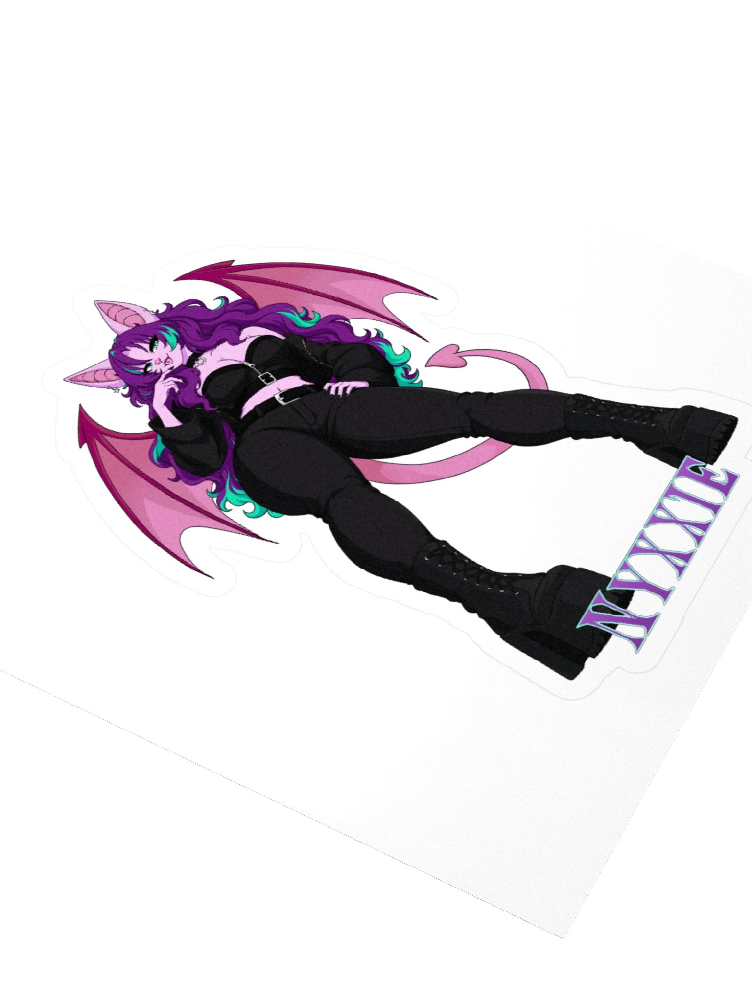 Anxiety Bear presents a Nyxxie Sticker product image (3)