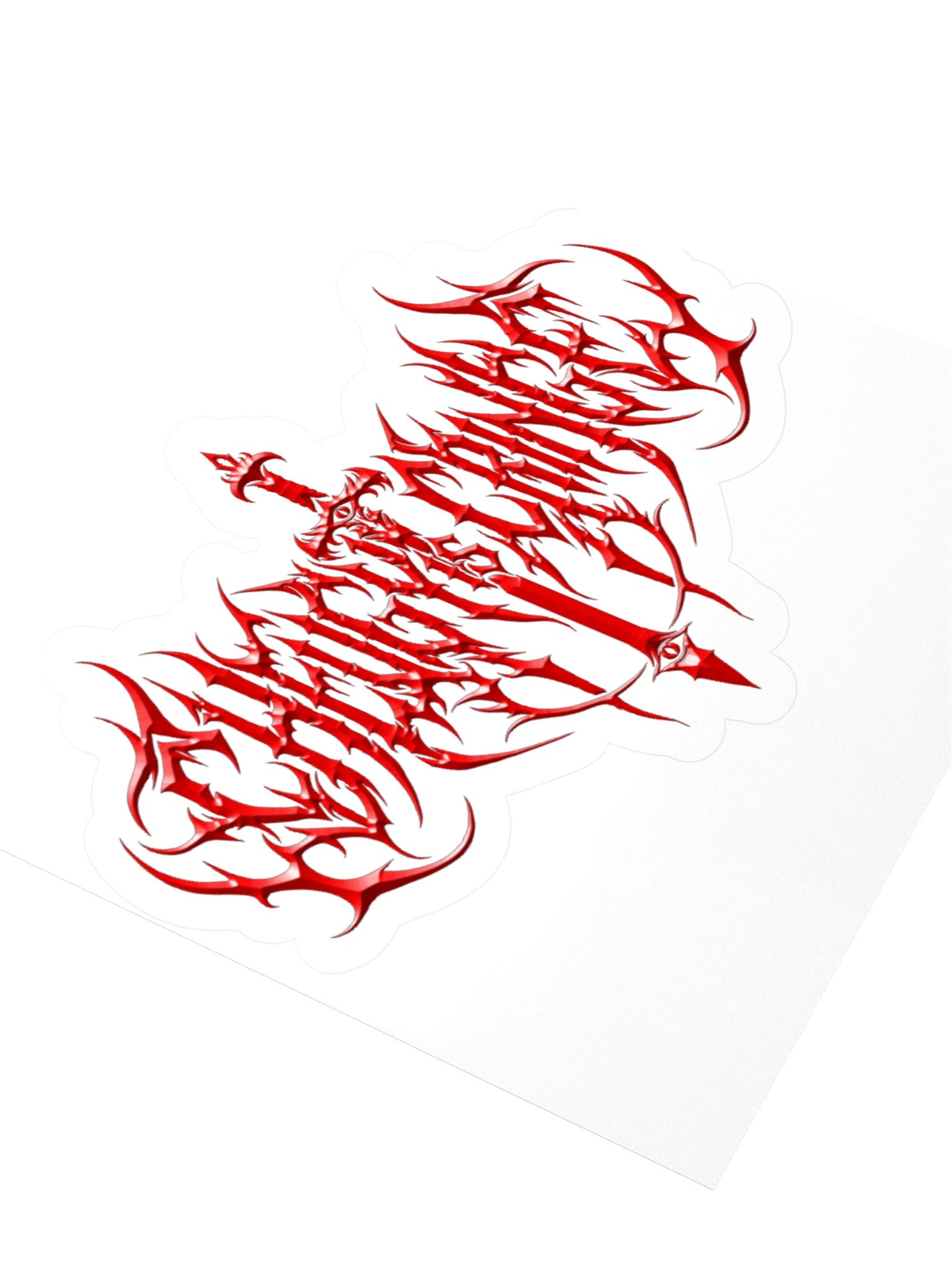 Cheugy is Cringe Sticker (Red) product image (3)