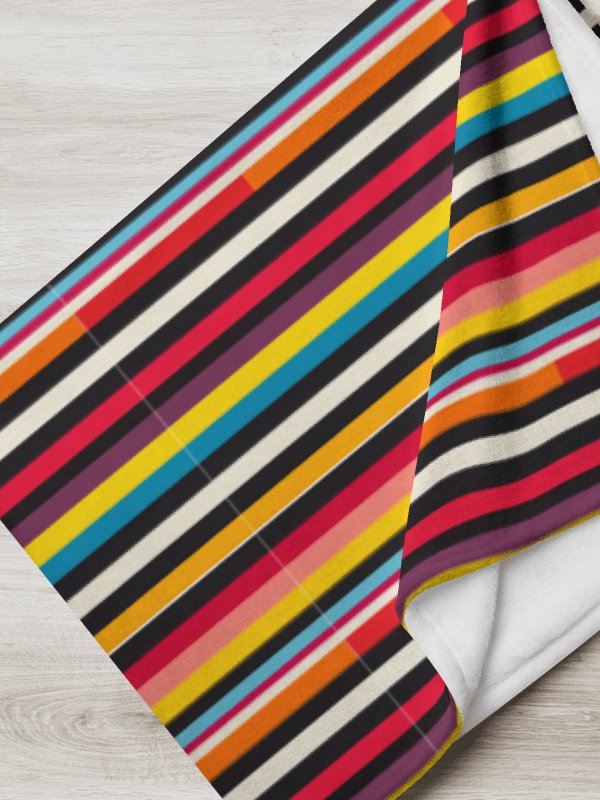 Stripes of Autism Blanket product image (4)