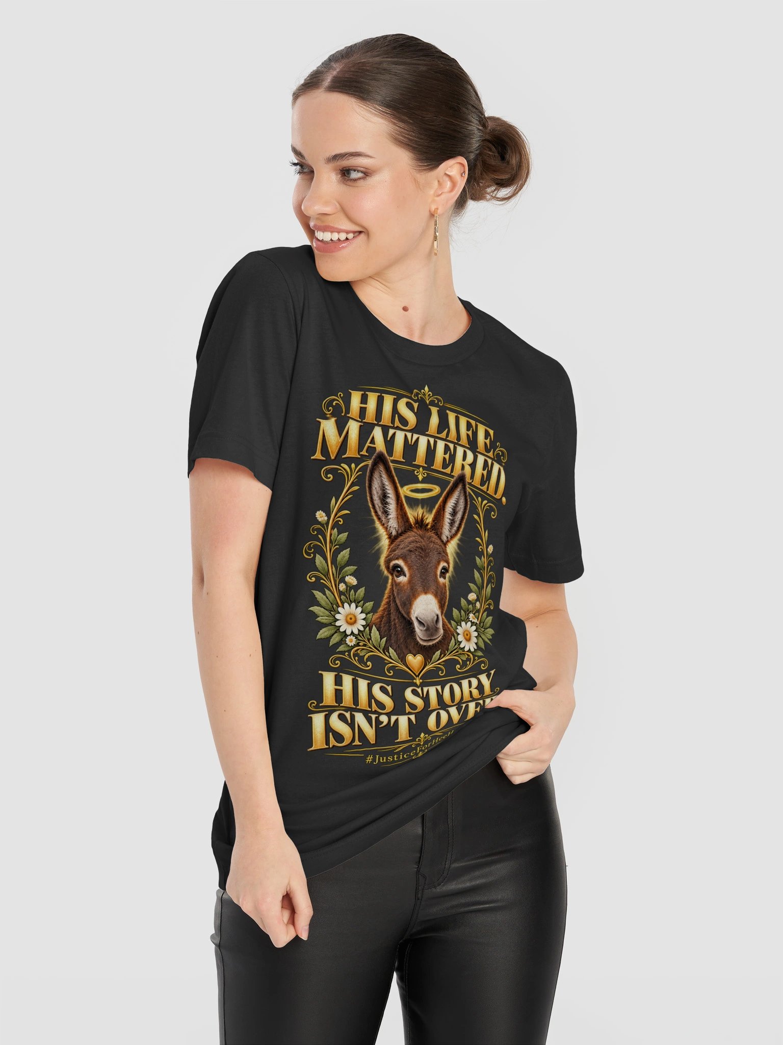His Life Mattered His Story Isn't Over HeeHaw Unisex T-Shirt product image (25)