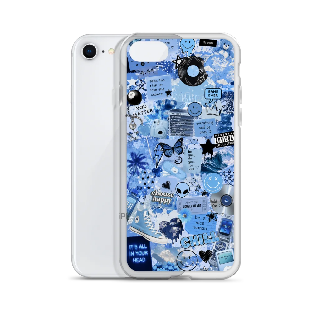 💙🩵 Blue Chaos™ Aesthetic Case 🩵💙 product image (55)