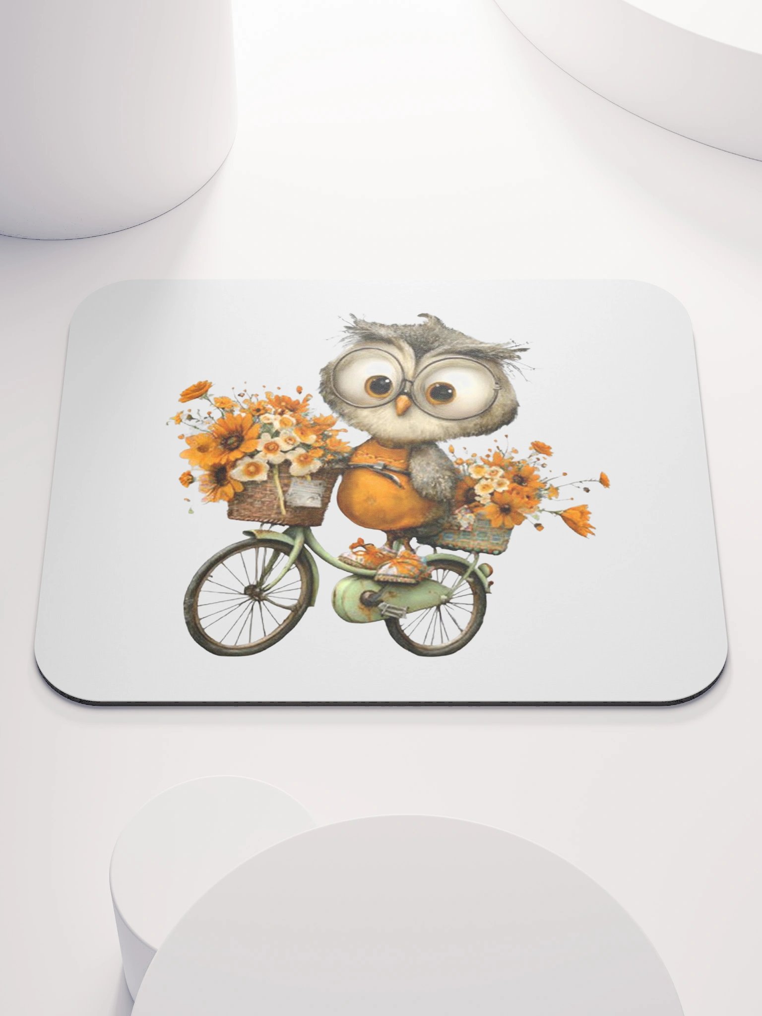 Autumn Owl Mousepad product image (1)