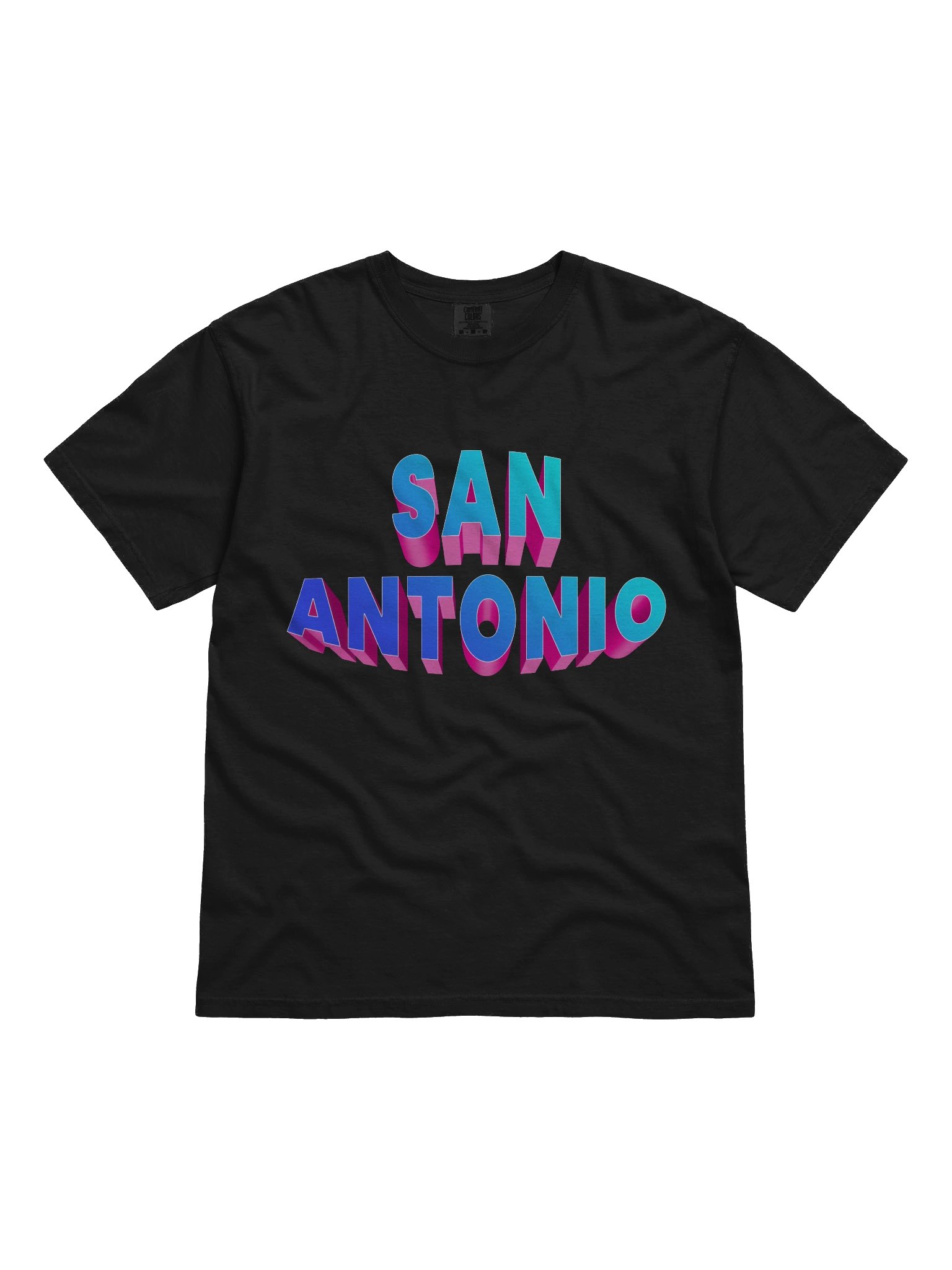 SAN ANTONIO 3D Pop Art T-Shirt product image (1)