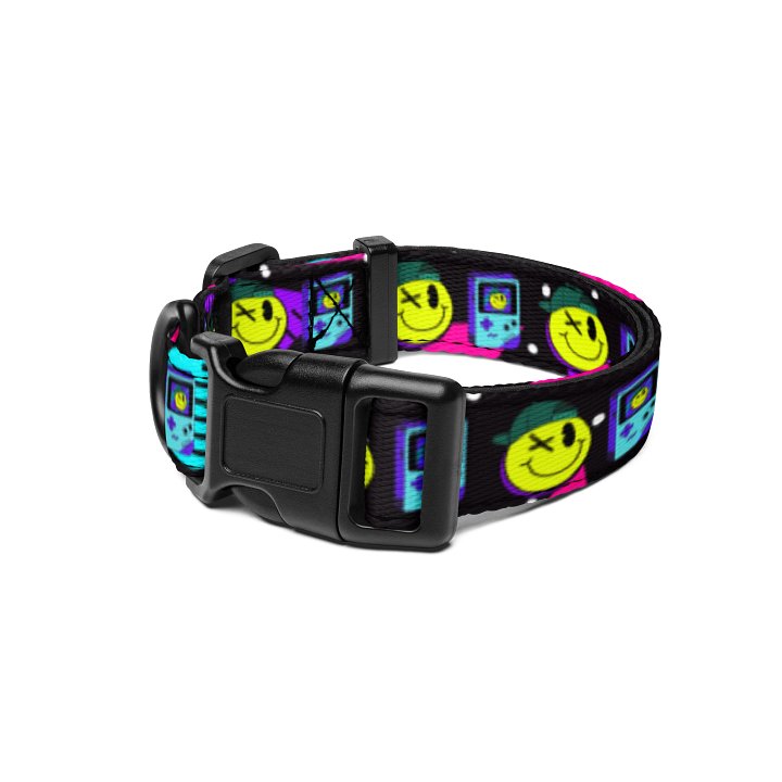 Retro Gamer Pet Collar – (Adjustable, Cushioned, 3 Sizes) product image (1)