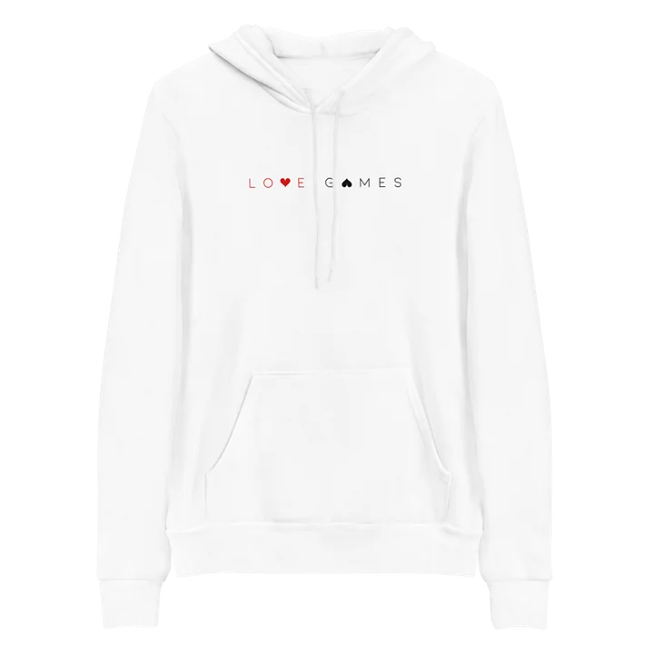 Love Games Hoodie - White product image (1)