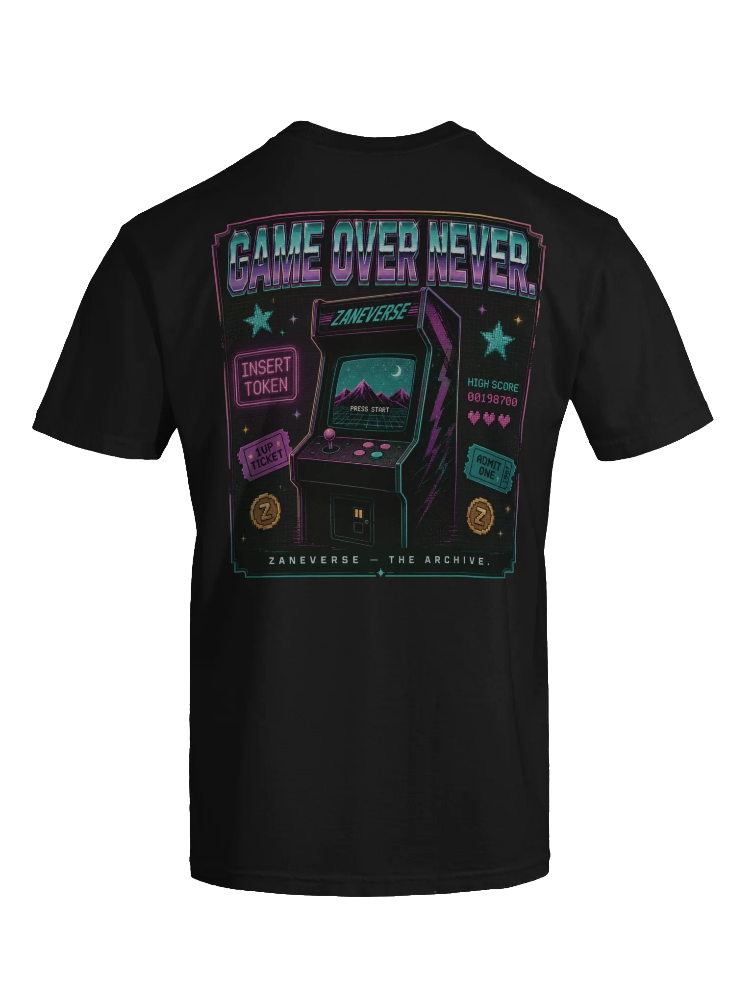 Zaneverse Arcade Tee product image (7)