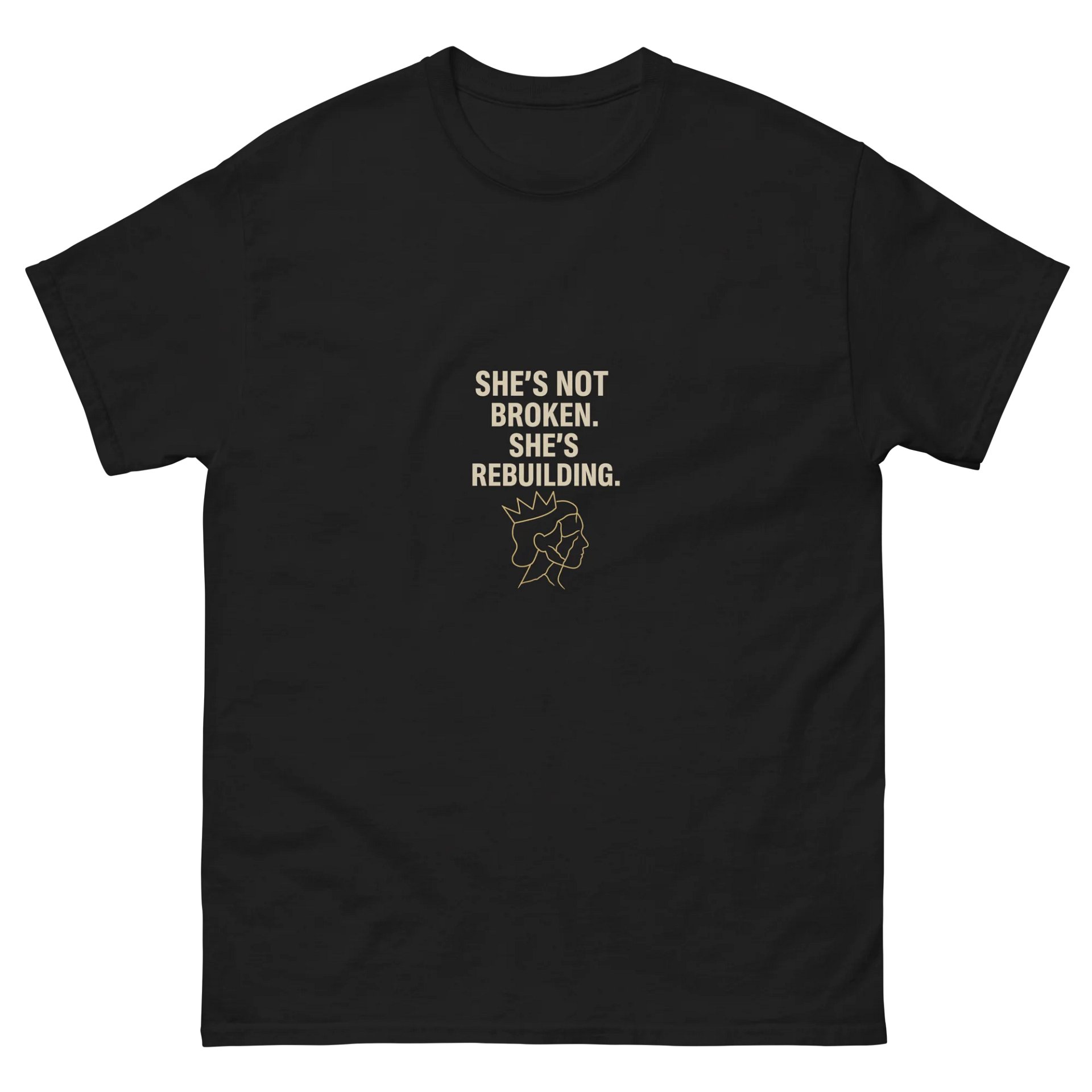 She's Not Broken .She's Rebuilding . Empowerment Tee product image (2)