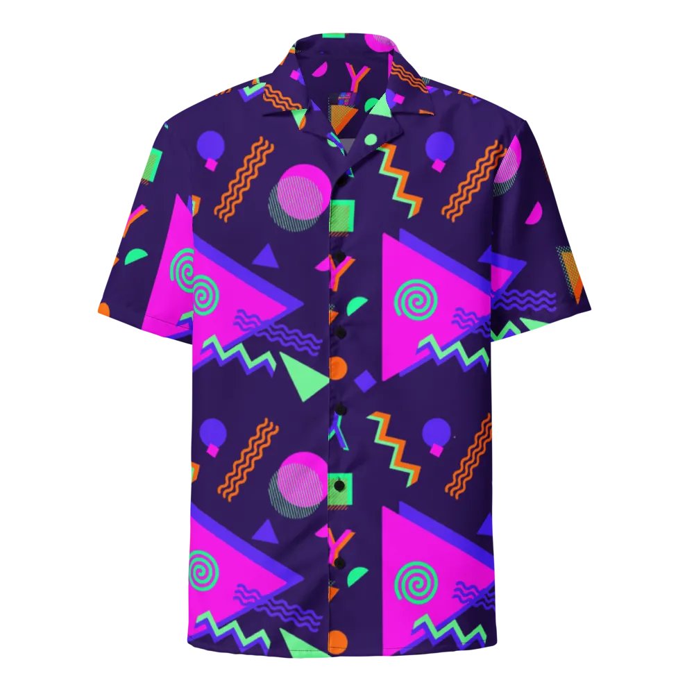 Arcade Dreams Short Sleeve Hawaiian Button up product image (1)
