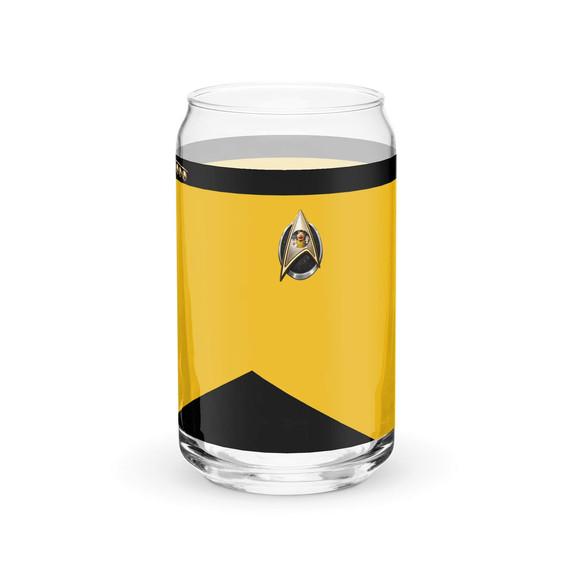 Officer Inspired Can Glass - Gold Division product image (1)