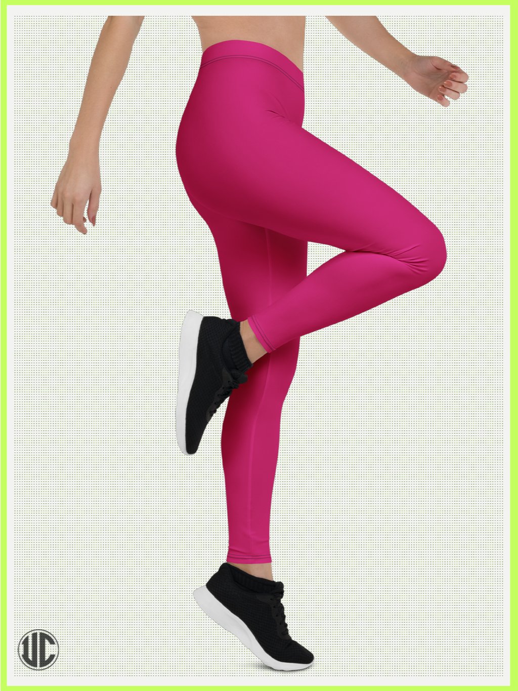 Savage Pink – Women’s Leggings product image (3)