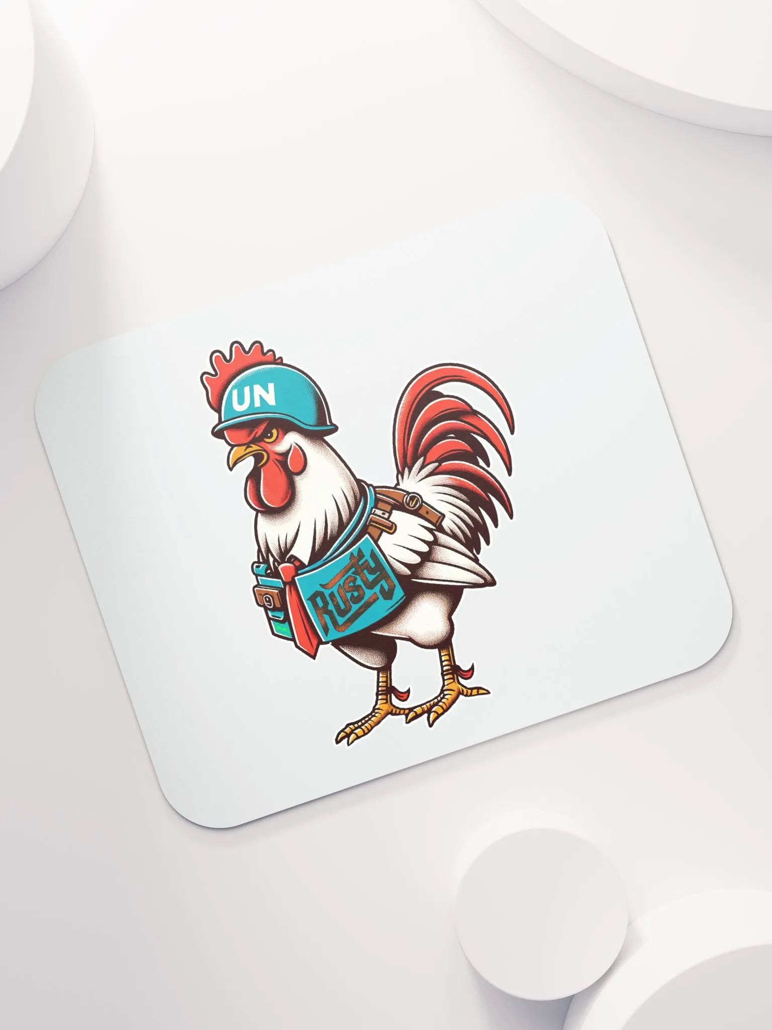 Rusty Rooster Classic Mousepad (Cigar-Free Edition) product image (7)