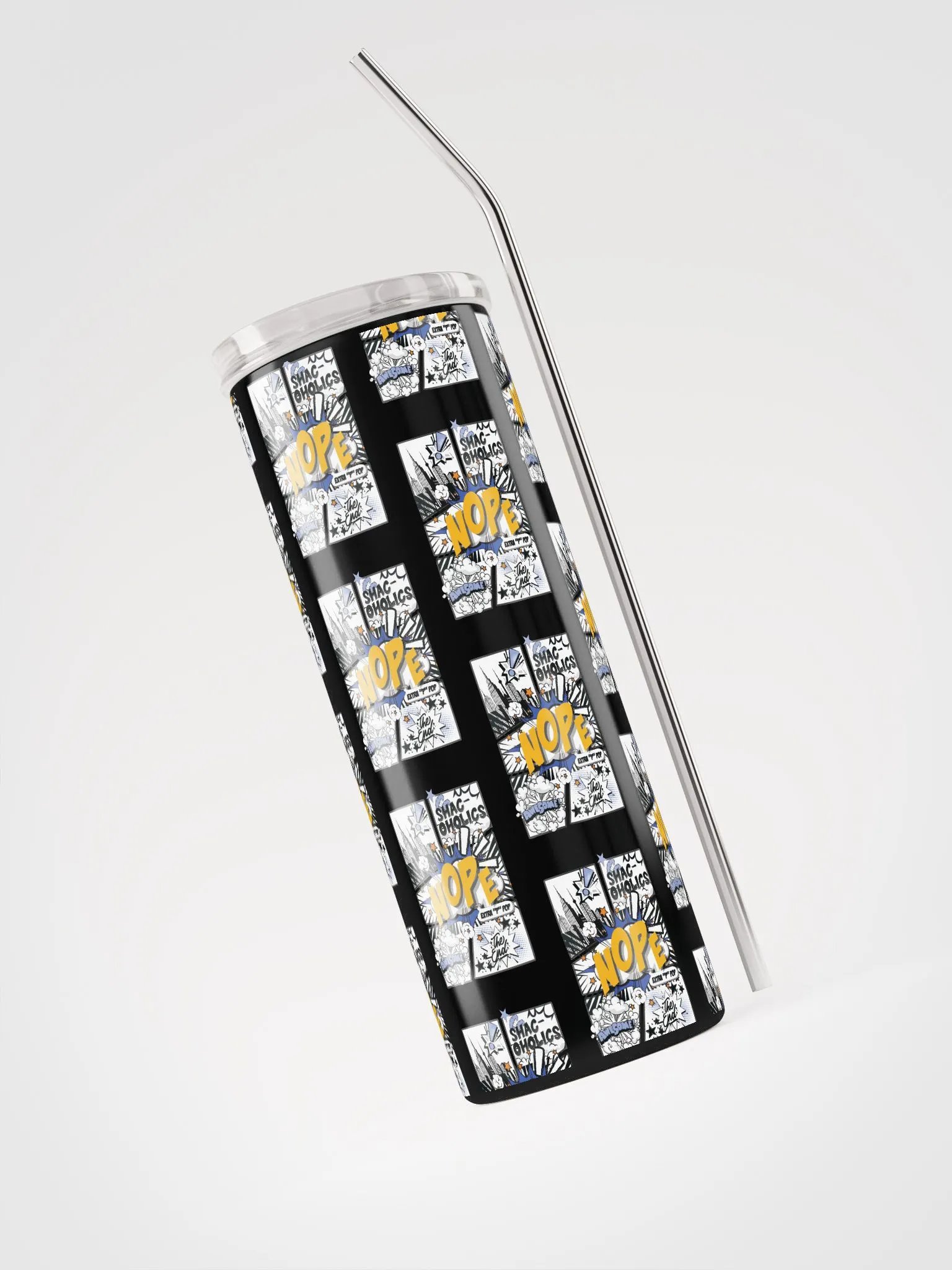 Shac-oholics Comic Blast Tumbler - 