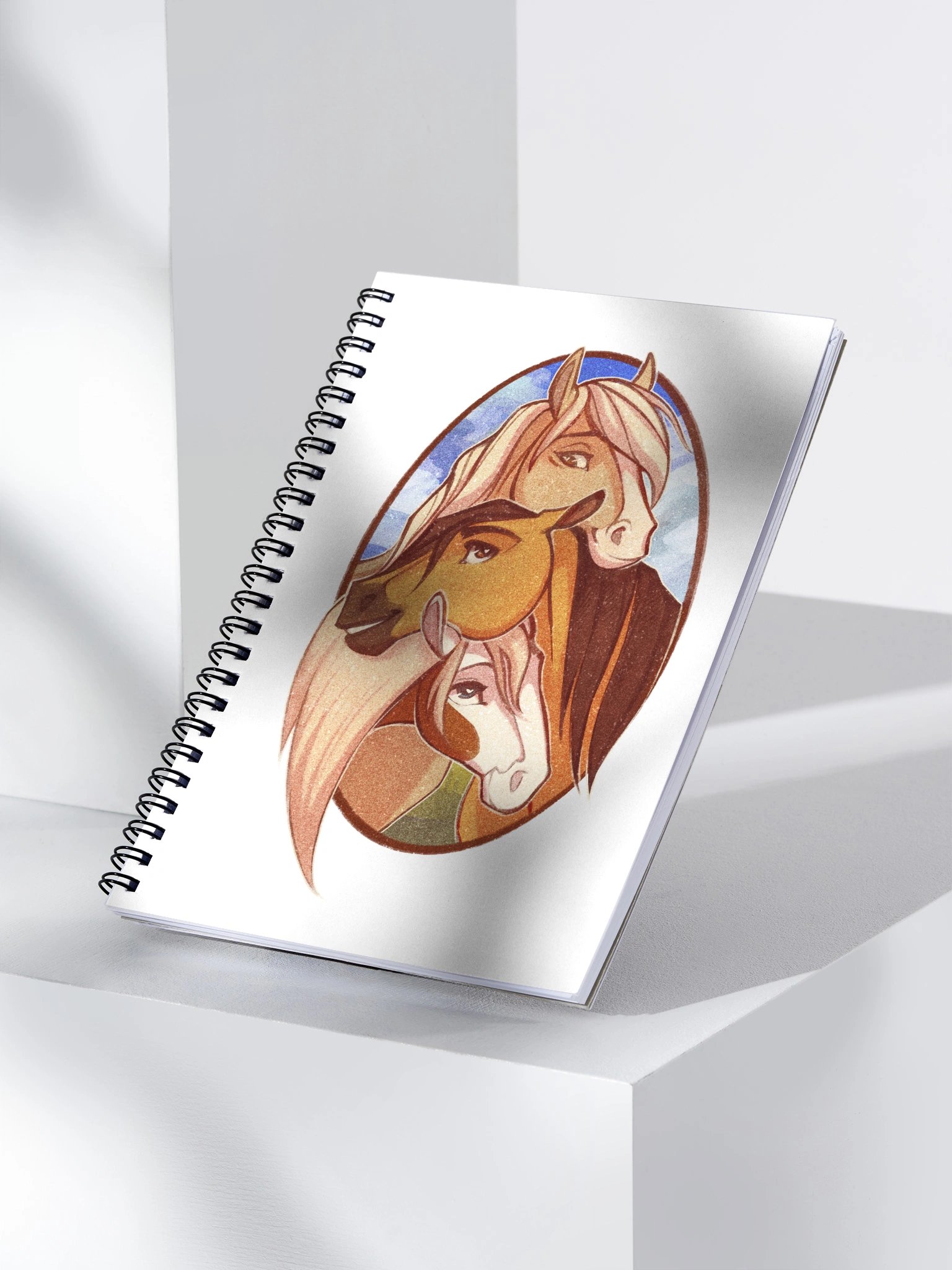 Spirit & Rain | Spiral notebook product image (3)