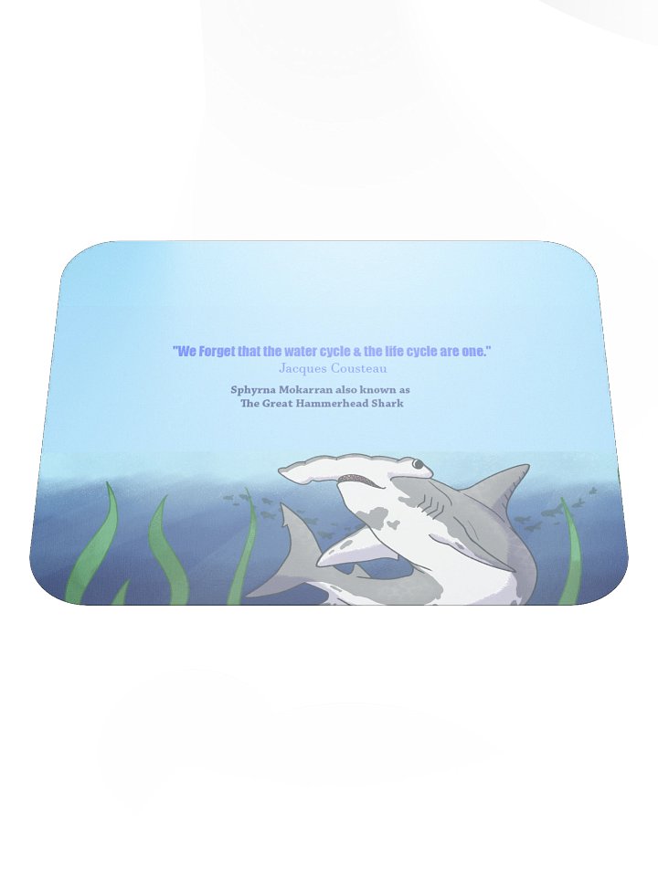 Hammerhead Shark Mousepad v2 product image (1)