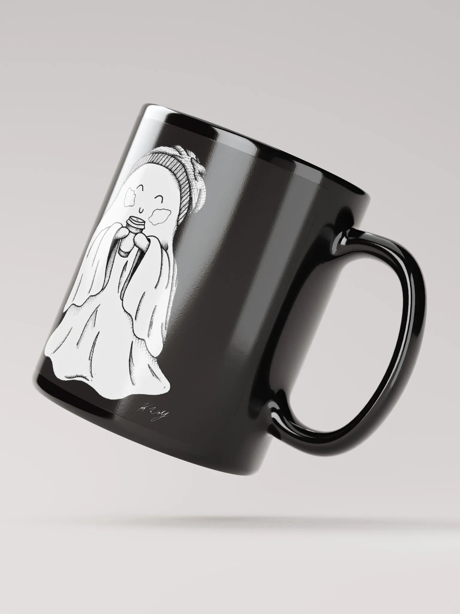 Caffeine Ghost, Caffeine sometimes its just needed, Mug product image (2)