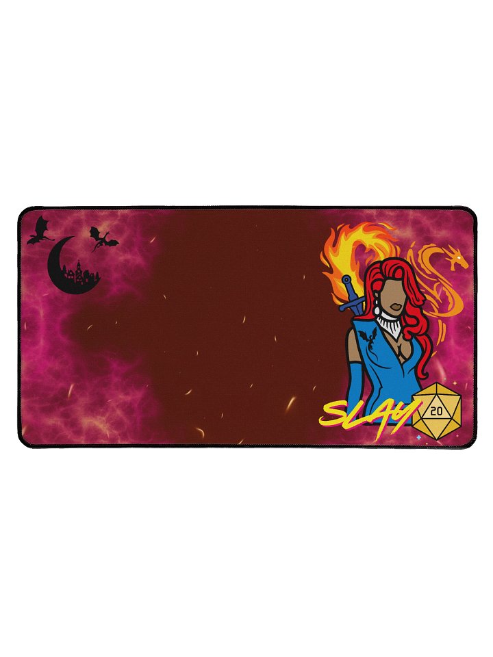 Slay Queen d20 Desk Mat product image (1)