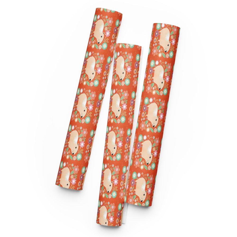 Cute Capybara Wrapping Paper product image (5)