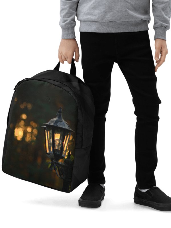 Design-backpack - Evening sun shines through the lantern (Dark Design) product image (1)