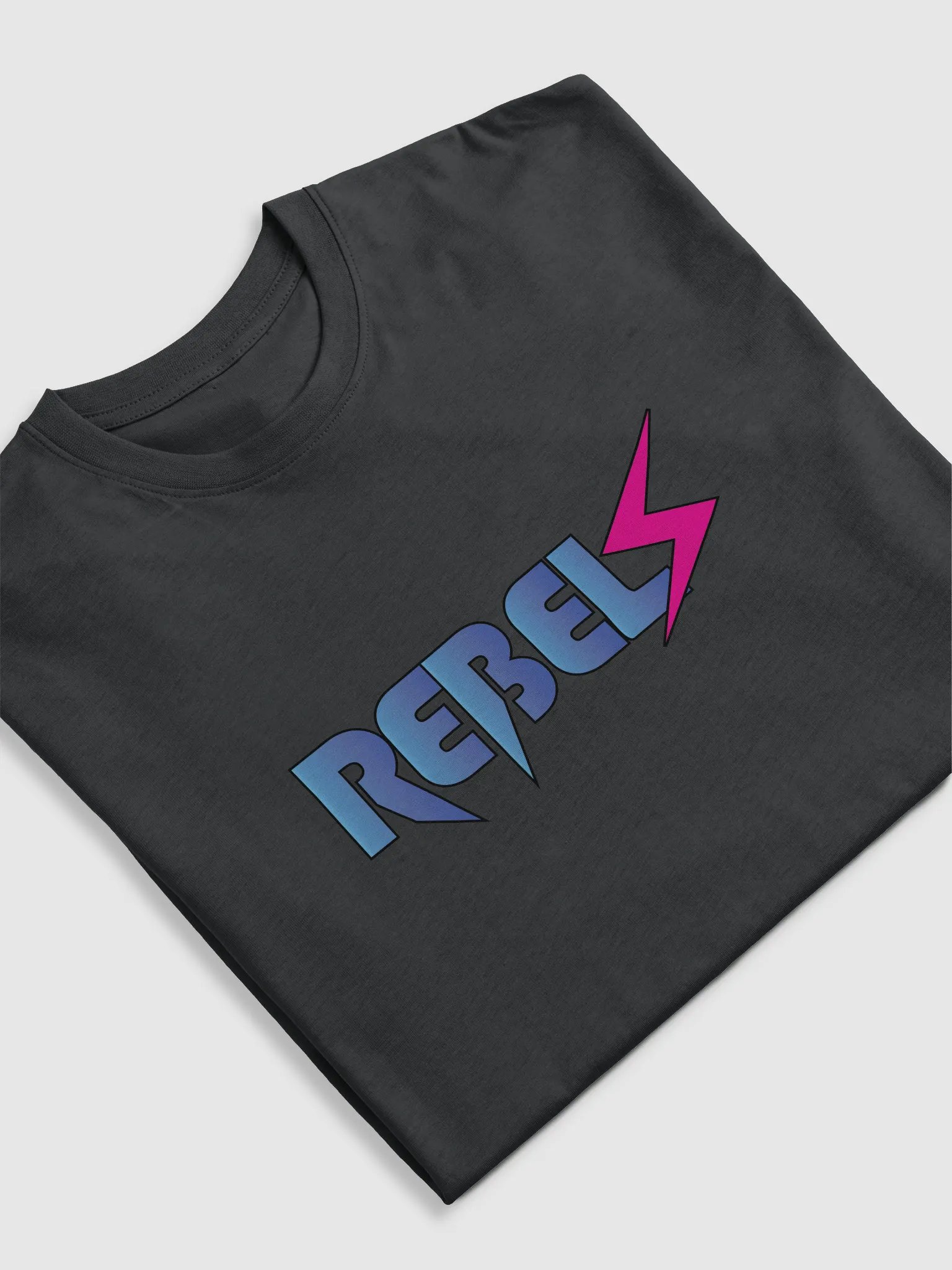 Rebels T-Shirt Black w/ | Blue/Pink product image (5)