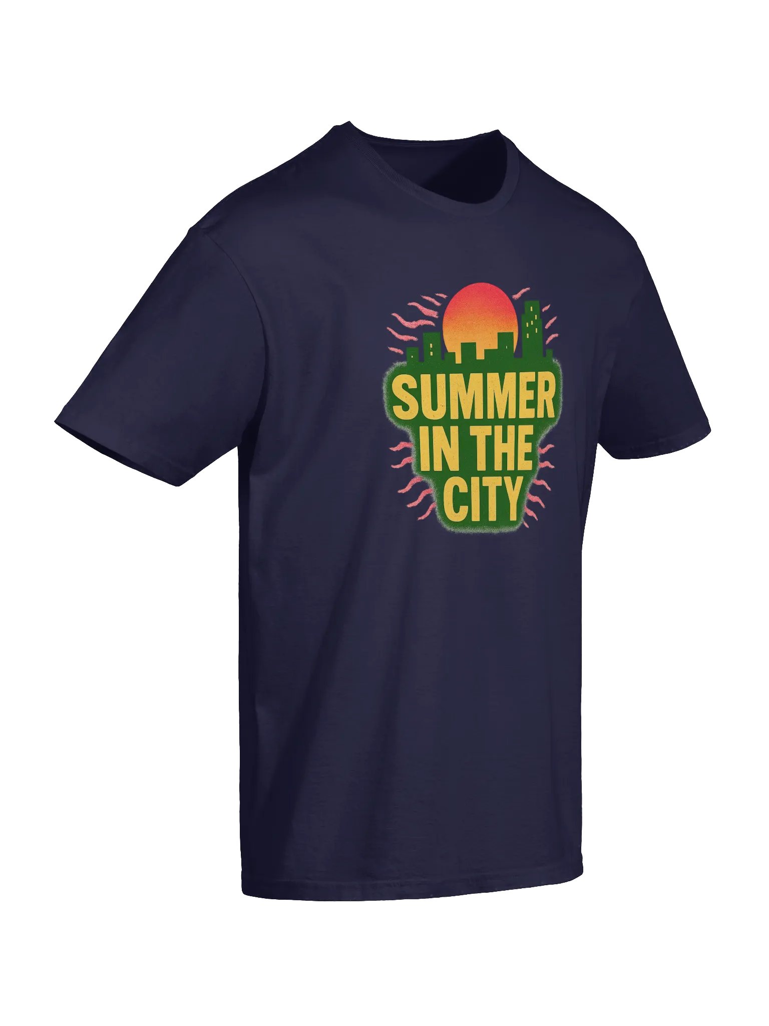 City Heat Wave Sunset Vibes Tee product image (2)