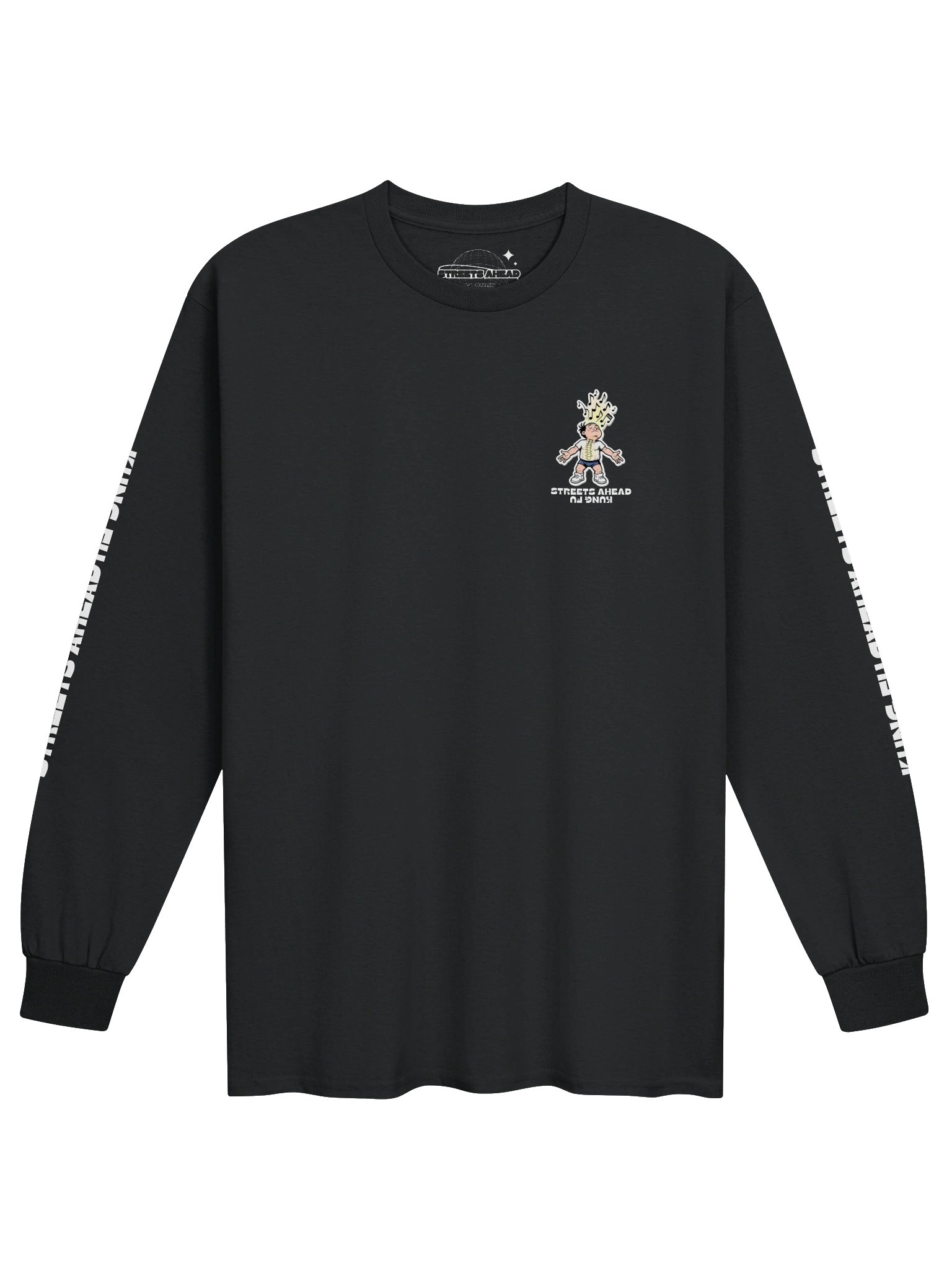 The Spine Singer - Long Sleeve Shirt - Black product image (2)