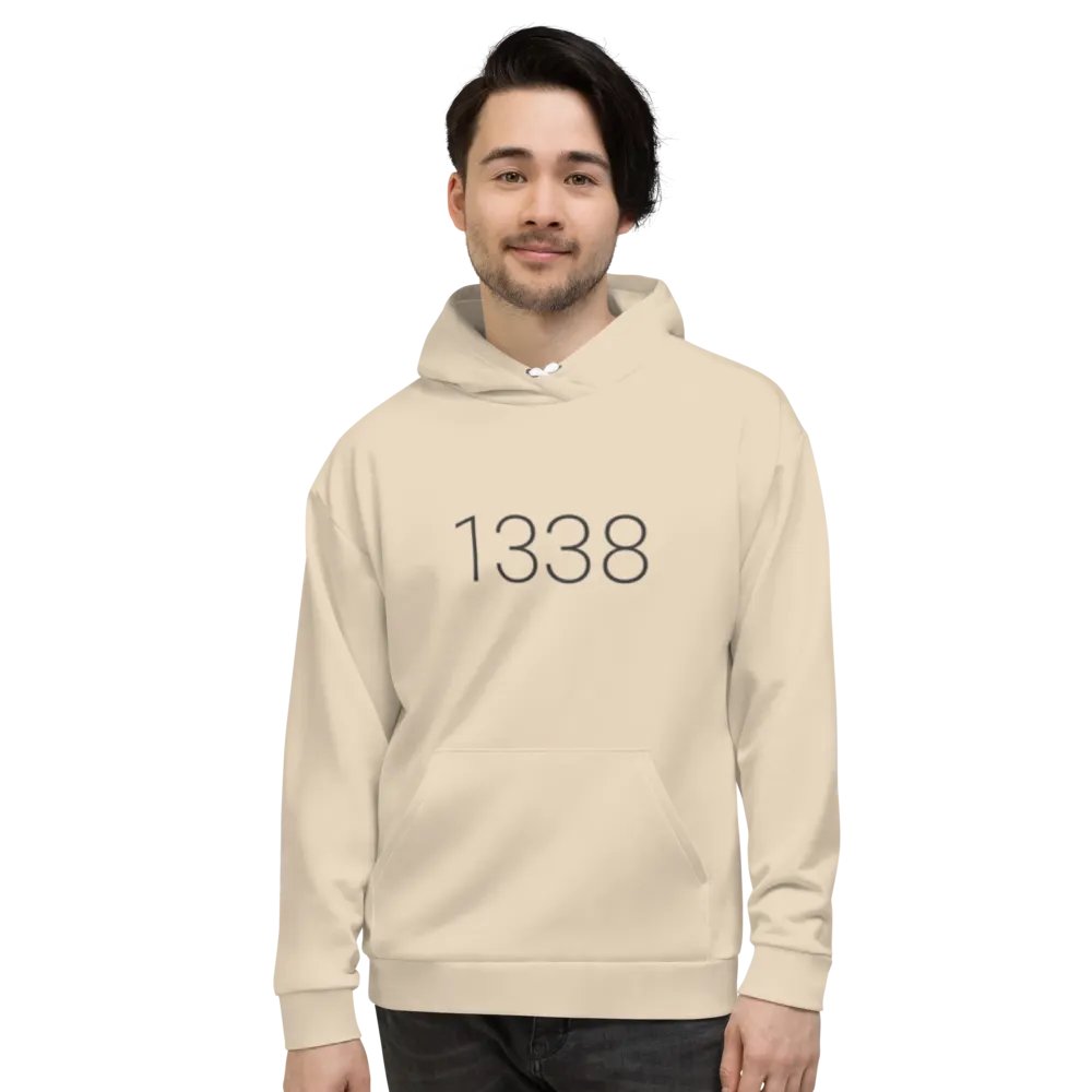 1338, beyond leet hoodie (champagne mode) product image (5)