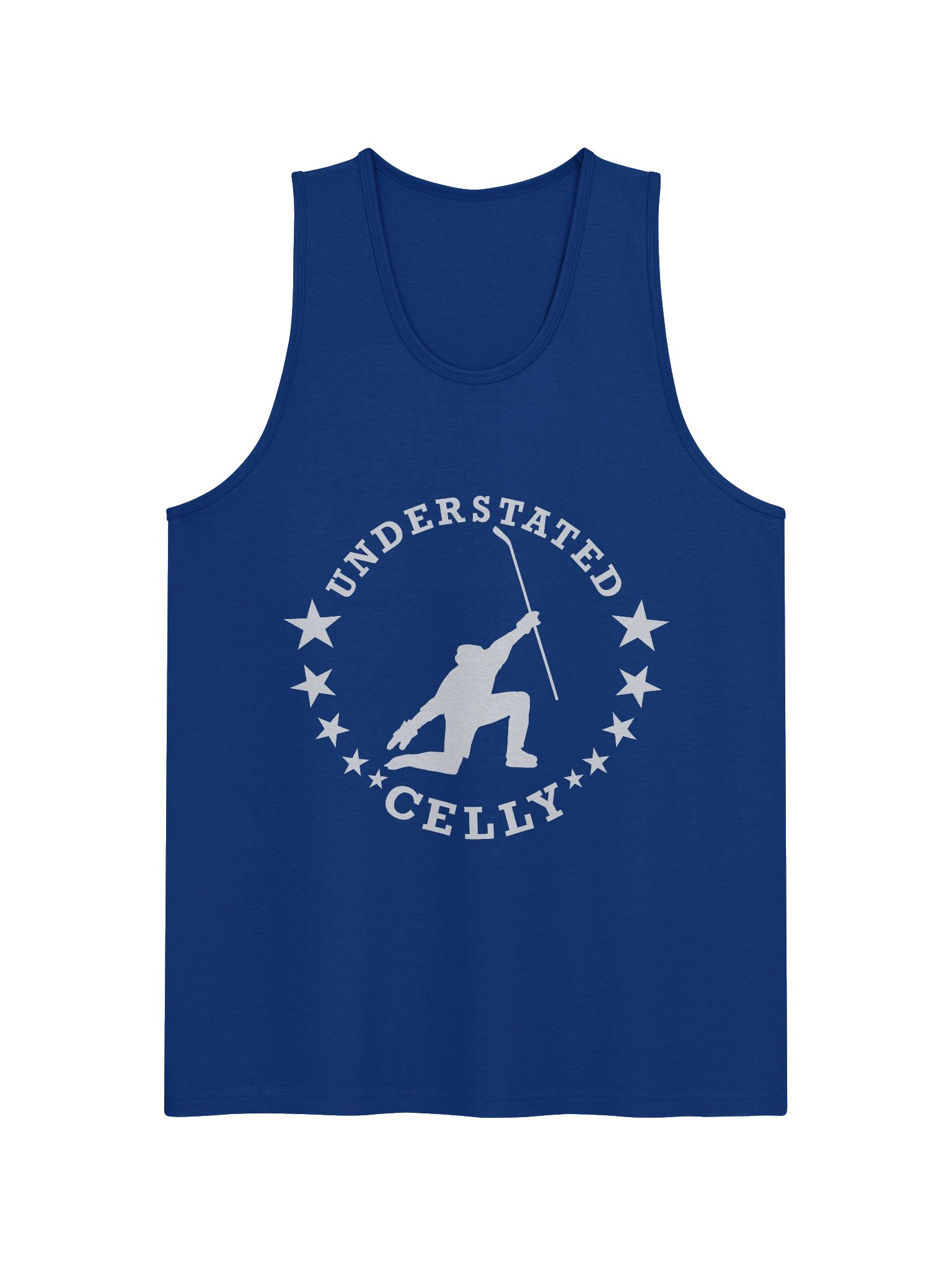 Men's Tank Top with White Logo product image (1)