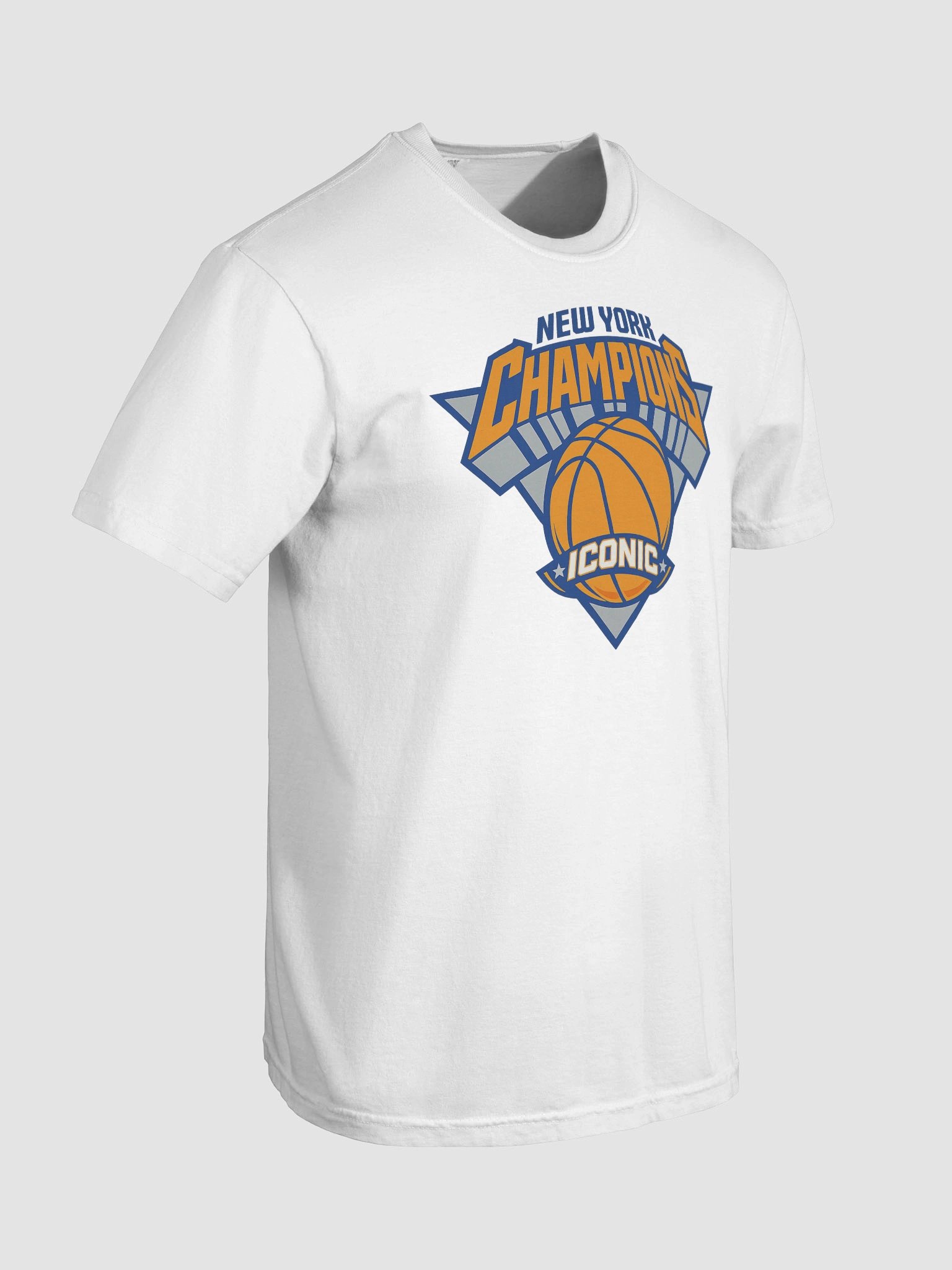 New York Champions ICONIC Basketball Tee | NYC Victory Celebration Shirt product image (6)