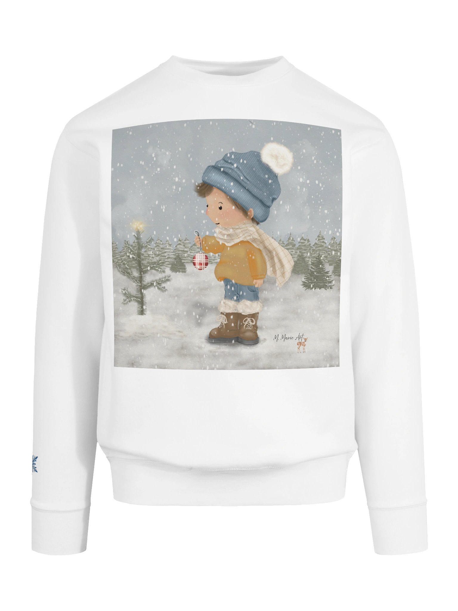 MMarieArt Winter Ornament Sweatshirt product image (3)