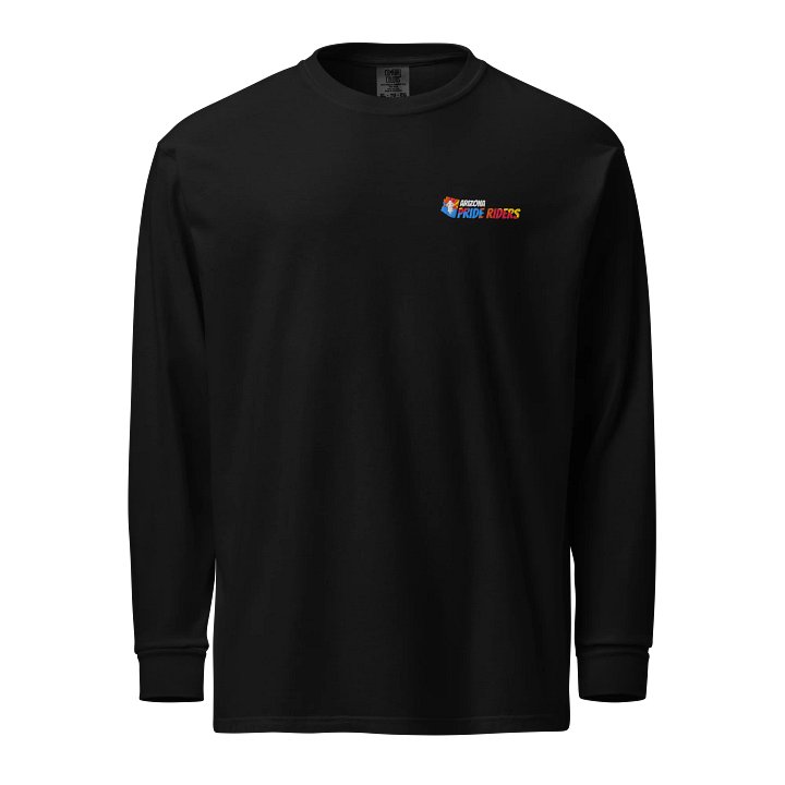 Long Sleeve Embroidered Cotton Tee product image (1)
