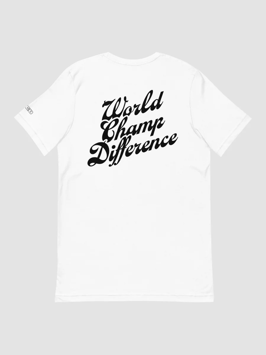 WolfeyVGC World Champ Cursive White Shirt product image (6)