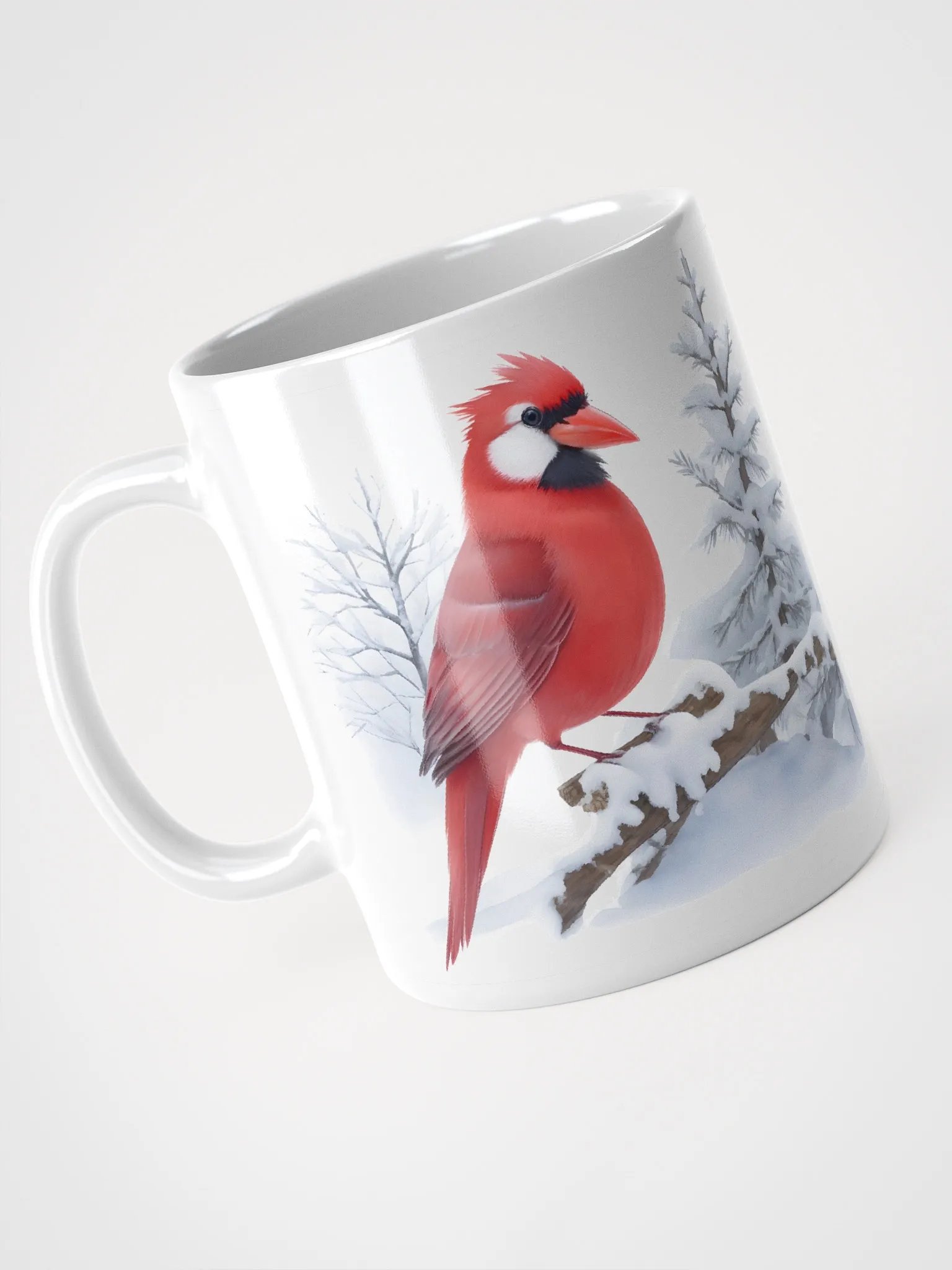 Symmetrical Cardinals Winter Mug product image (5)